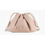 Burberry Rose Drawstring Pouch Bag