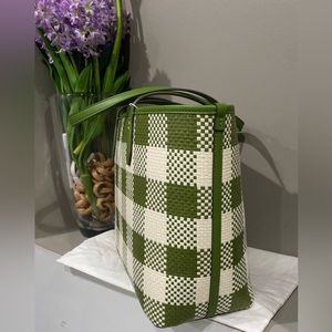Tory Burch Blake Straw Tote